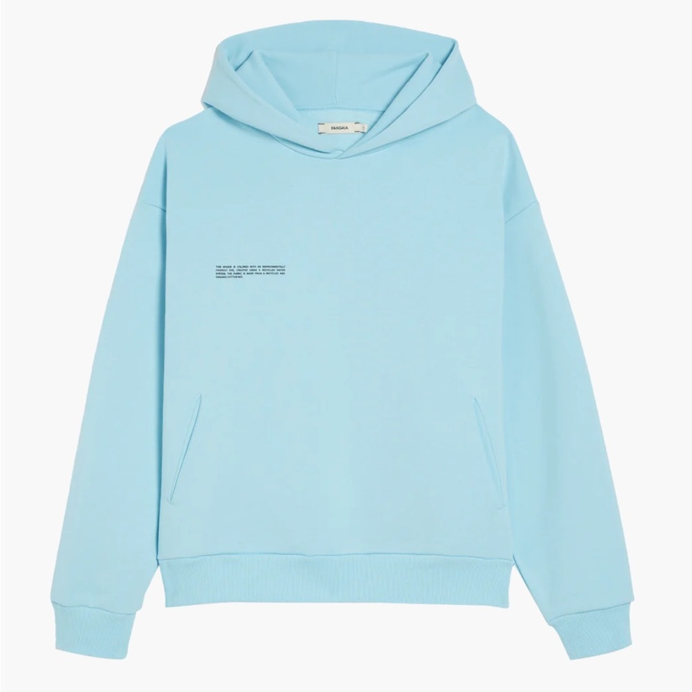 Pangaia heavyweight hoodie celestial blue